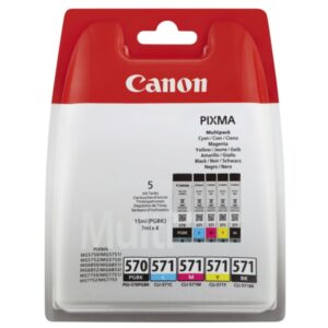 Original Canon 0372C004 / PGI570CLI571 Tintenpatrone MultiPack