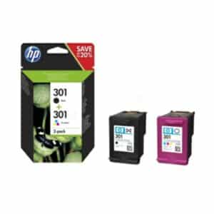 Original HP N9J72AE / 301 Druckkopfpatrone Multipack