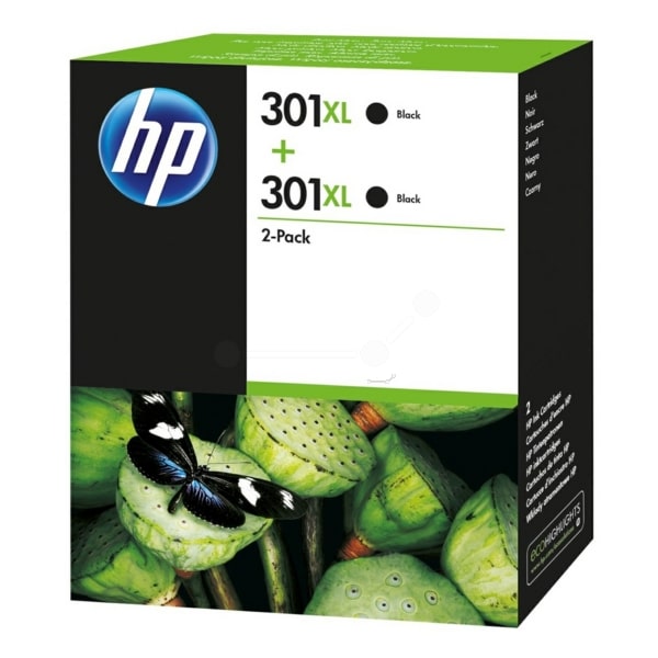 Original HP D8J45AE / 301XL Druckkopfpatrone schwarz