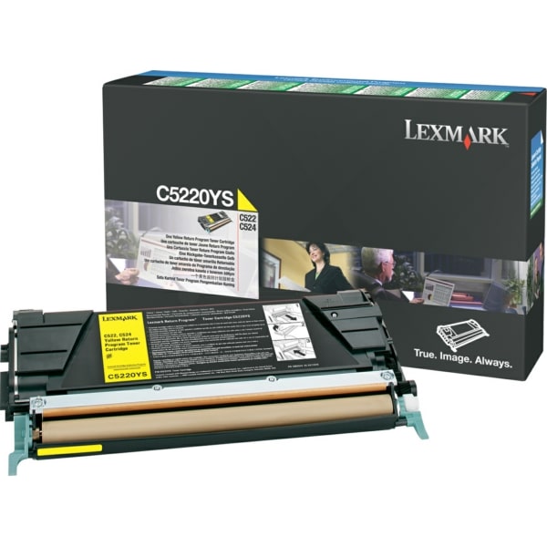 Original Lexmark C5220YS Toner gelb