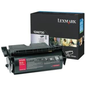 Original Lexmark 12A6730 Toner schwarz