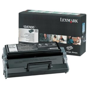 Original Lexmark 12A7400 Toner schwarz