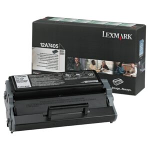 Original Lexmark 12A7405 Toner schwarz