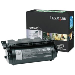 Original Lexmark 12A7460 Toner schwarz