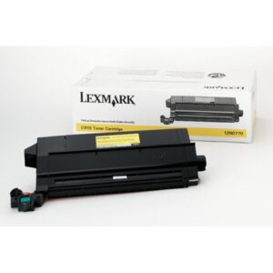 Original Lexmark 12N0770 Toner gelb