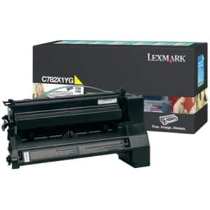 Original Lexmark C782X1YG Toner gelb