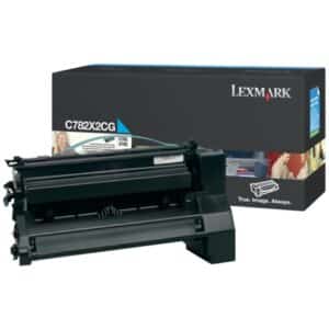 Original Lexmark C782X2CG Toner cyan