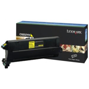 Original Lexmark C9202YH Toner gelb