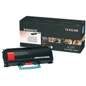 Original Lexmark E460X21E Toner schwarz