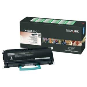 Original Lexmark X463A11G Toner schwarz