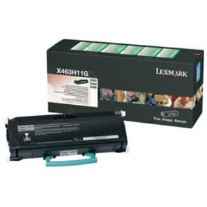 Original Lexmark X463H11G Toner schwarz