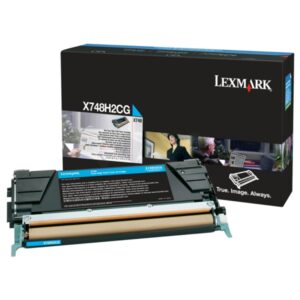 Original Lexmark X748H2CG Toner cyan