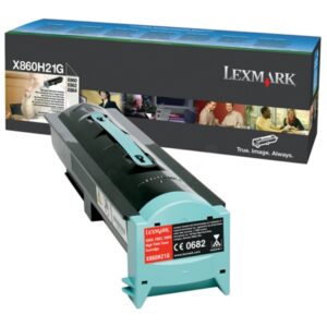 Original Lexmark X860H21G Toner schwarz