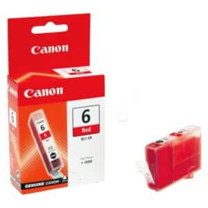 Original Canon 8891A002 / BCI6R Tintenpatrone rot