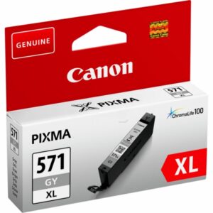 Original Canon 0335C001 / CLI571GYXL Tintenpatrone grau