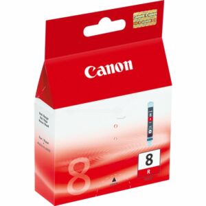 Original Canon 0626B001 / CLI8R Tintenpatrone rot