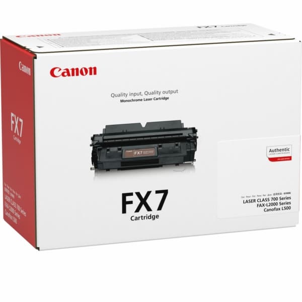 Original Canon 7621A002 / FX7 Toner schwarz