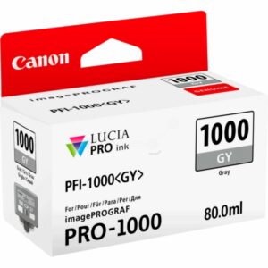 Original Canon 0552C001 / PFI1000GY Tintenpatrone grau