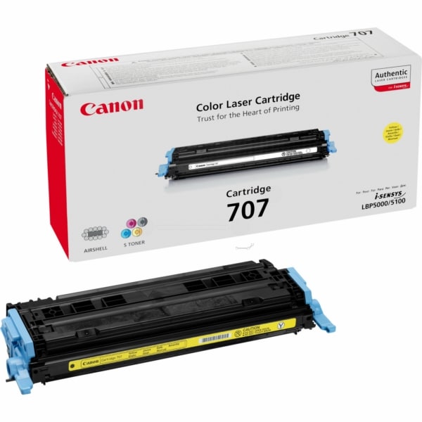 Original Canon 9421A004 / 707Y Toner gelb