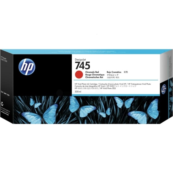 Original HP F9K06A / 745 Tintenpatrone rot