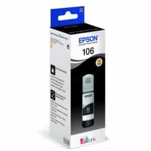 Original Epson C13T00R140 / 106 Tintenflasche schwarz