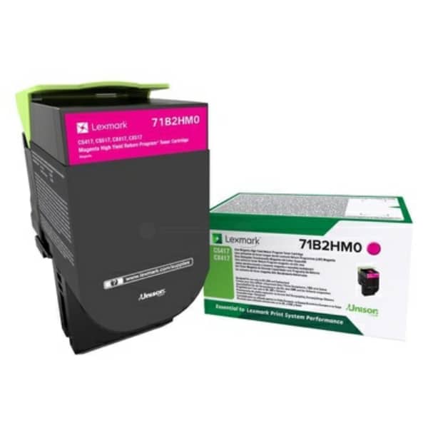 Original Lexmark 71B2HM0 Toner magenta