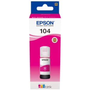 Original Epson C13T00P340 / 104 Tintenflasche magenta