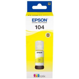 Original Epson C13T00P440 / 104 Tintenflasche gelb