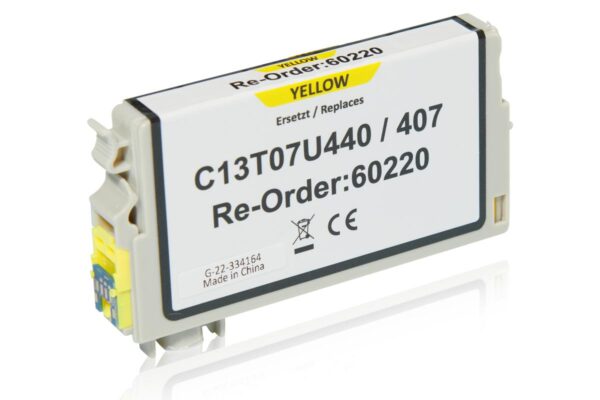 Kompatibel zu Epson C13T07U440 / 407 Tintenpatrone