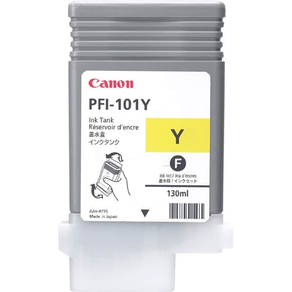 Original Canon 0886B001 / PFI101Y Tintenpatrone gelb