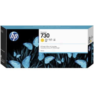 Original HP P2V70A / 730 Tintenpatrone gelb