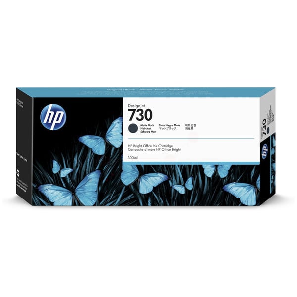 Original HP P2V71A / 730 Tintenpatrone schwarz matt