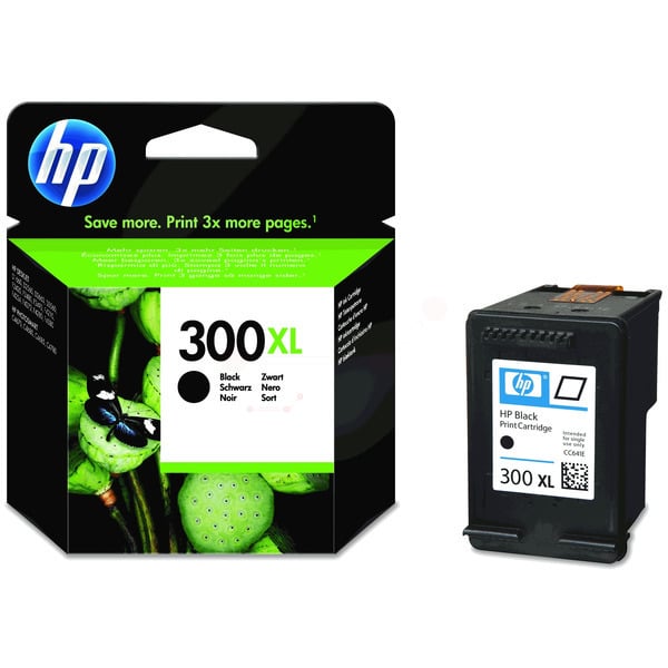 Original HP CC641EE / 300XL Druckkopfpatrone schwarz