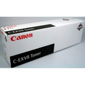 Original Canon 7626A002 / CEXV8 Toner gelb