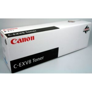 Original Canon 7628A002 / CEXV8 Toner cyan