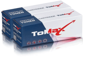ToMax Sparset kompatibel zu  HP CE505X / 05X enthält 2x Tonerkartusche